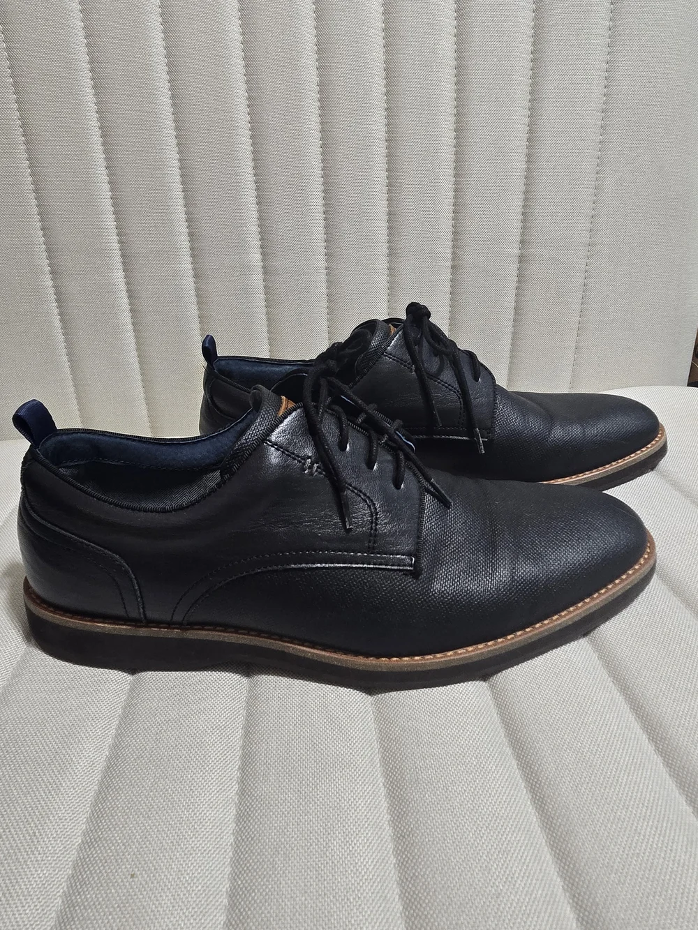 Steve Madden Black Leather Dress Shoes